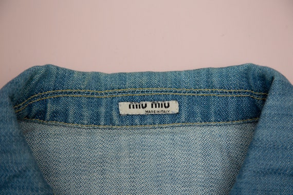 Vtg \u0026 Rare MIU MIU Broken Twill Women's 