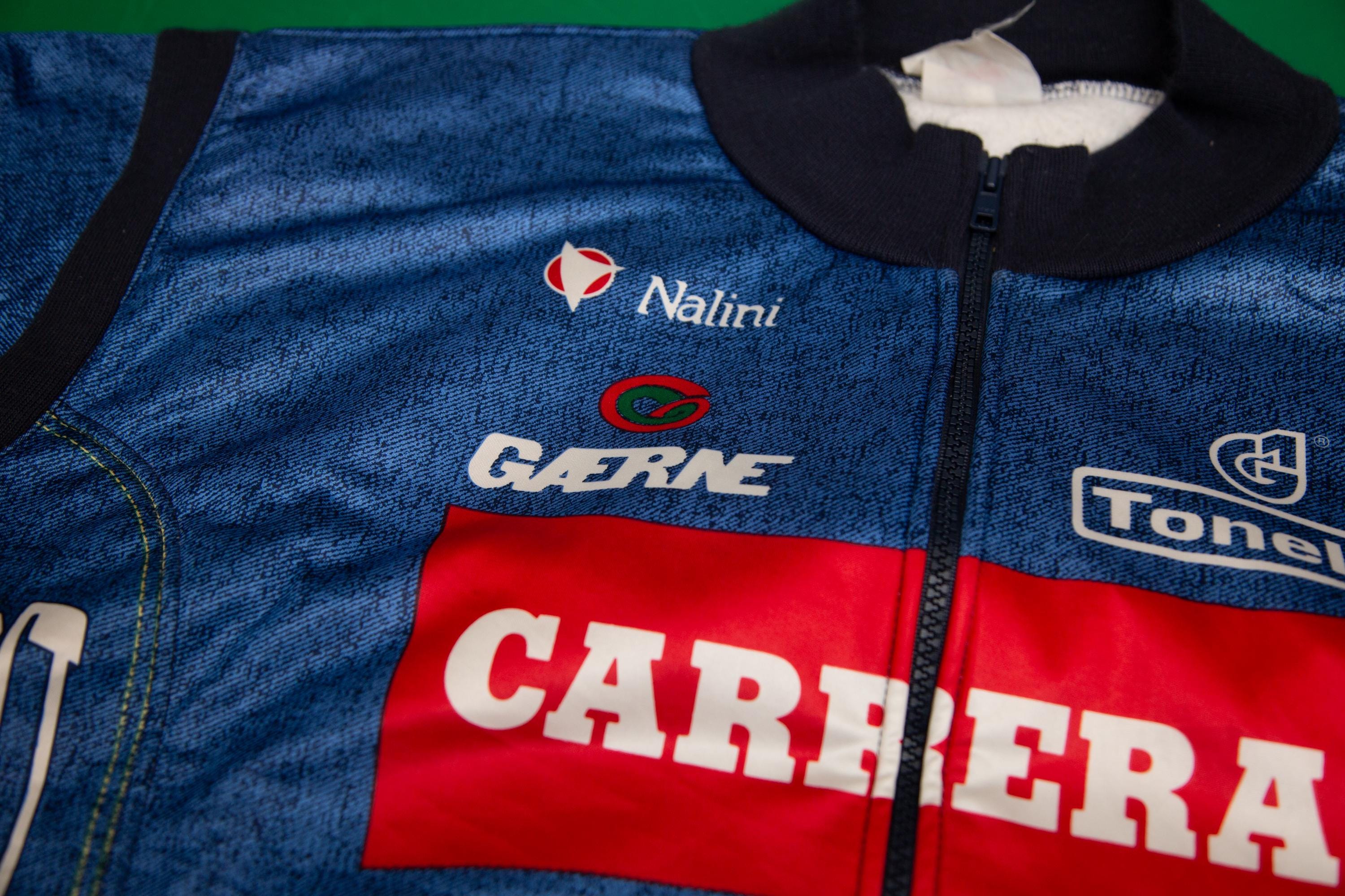 Veste cycliste CARRERA Jeans TASSONI vintage jacket giacca jacke chaqueta 5 XL