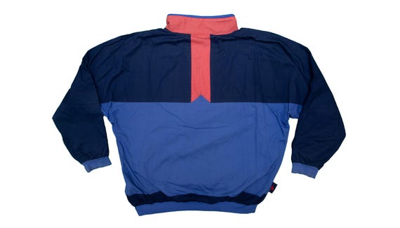 Vtg PUMA Multi Function blue pullover anorak jack… - image 2