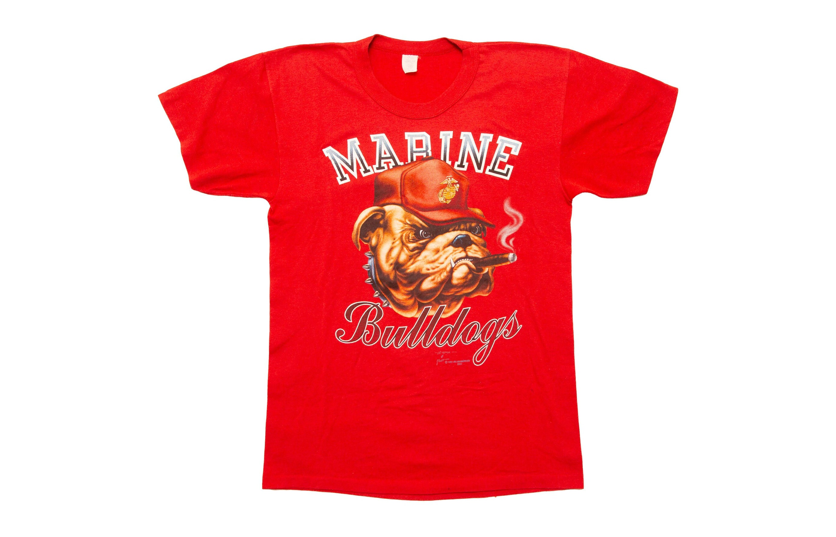 【AVIREX】USMC BULLDOG T-SHIRT Vintage USMC Bulldog T-shirt - Etsy