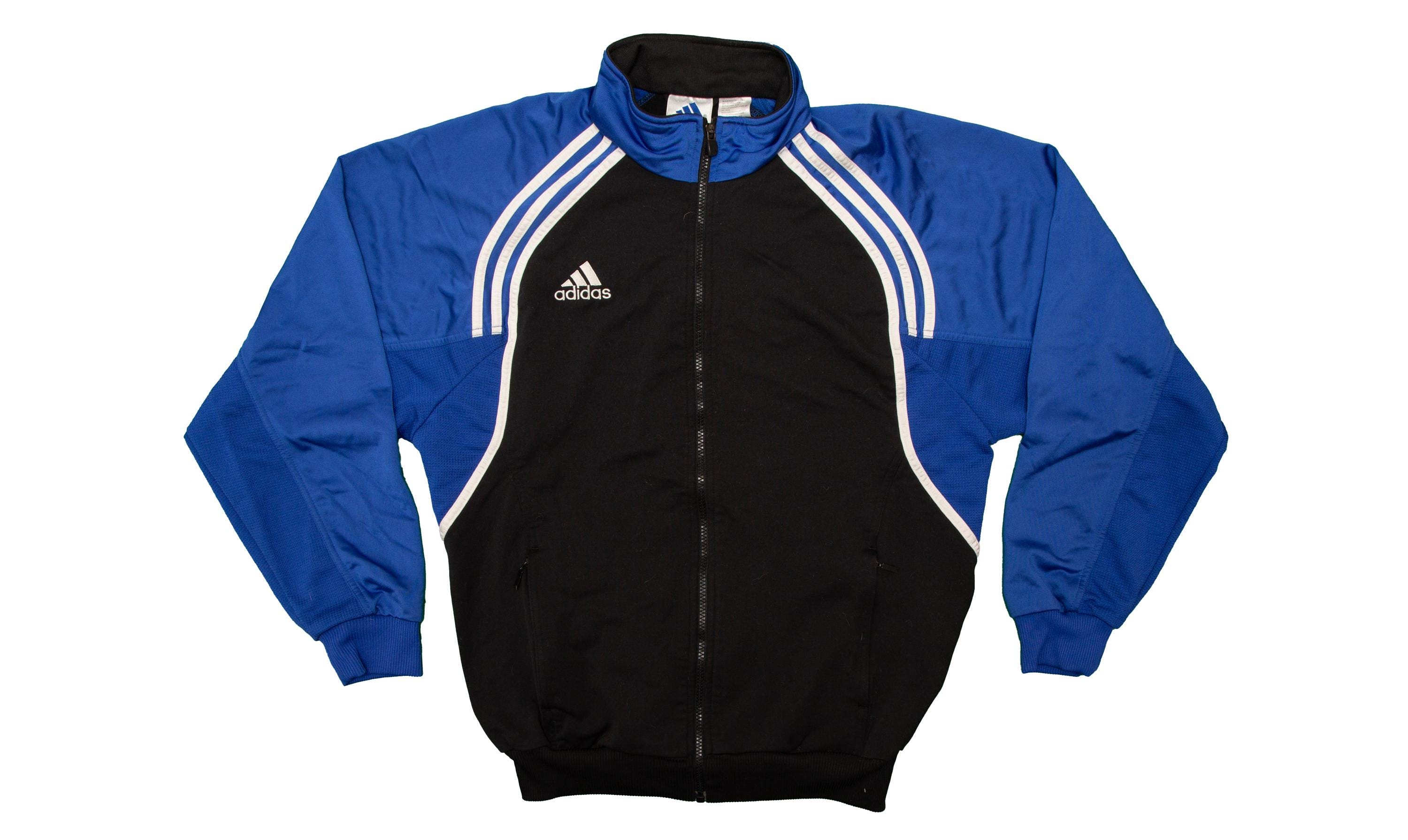 美品　希少　adidas ジップアップジャケット　光沢　y2k Y2k adidas jacket - Etsy 日本