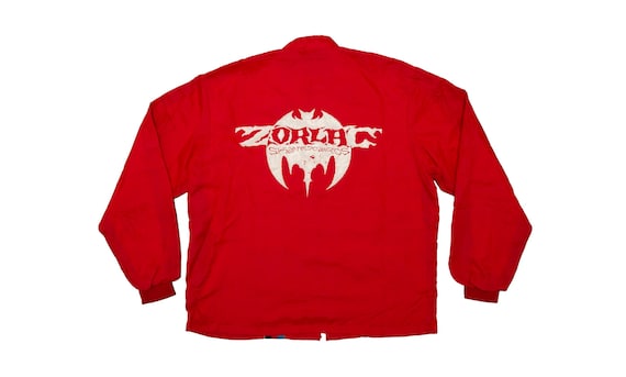 ジャケット・アウター 60~70s GWG REDSTRAR Vtg & Very Rare ZORLAC Skateboards 70's Red Racing Style Jacket by