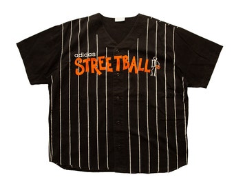 Adidas black baseball jersey sale