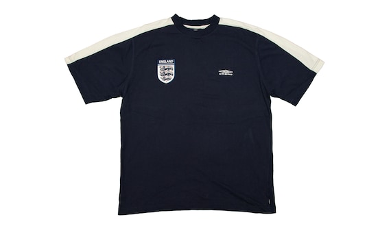 Vtg UMBRO England Y2K Official Beer Carlsberg Soccer/football Blue