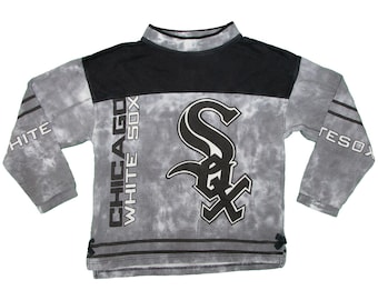 Vintage 1990s Chicago White Sox Starter MLB Baseball Striped