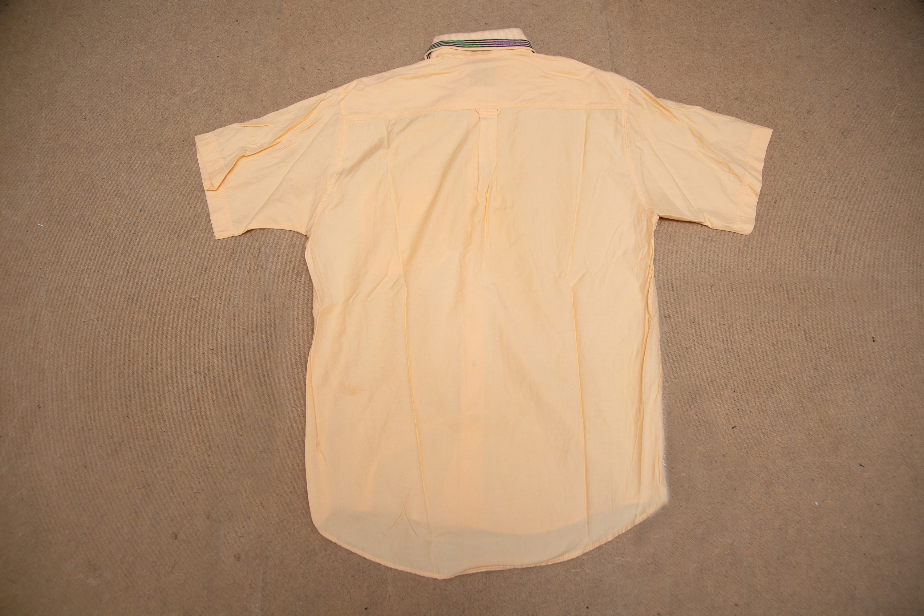 Chemise De Pêche Homme Habit Orange - Manches Courtes, Ventilée, Avec Poches, Taille M