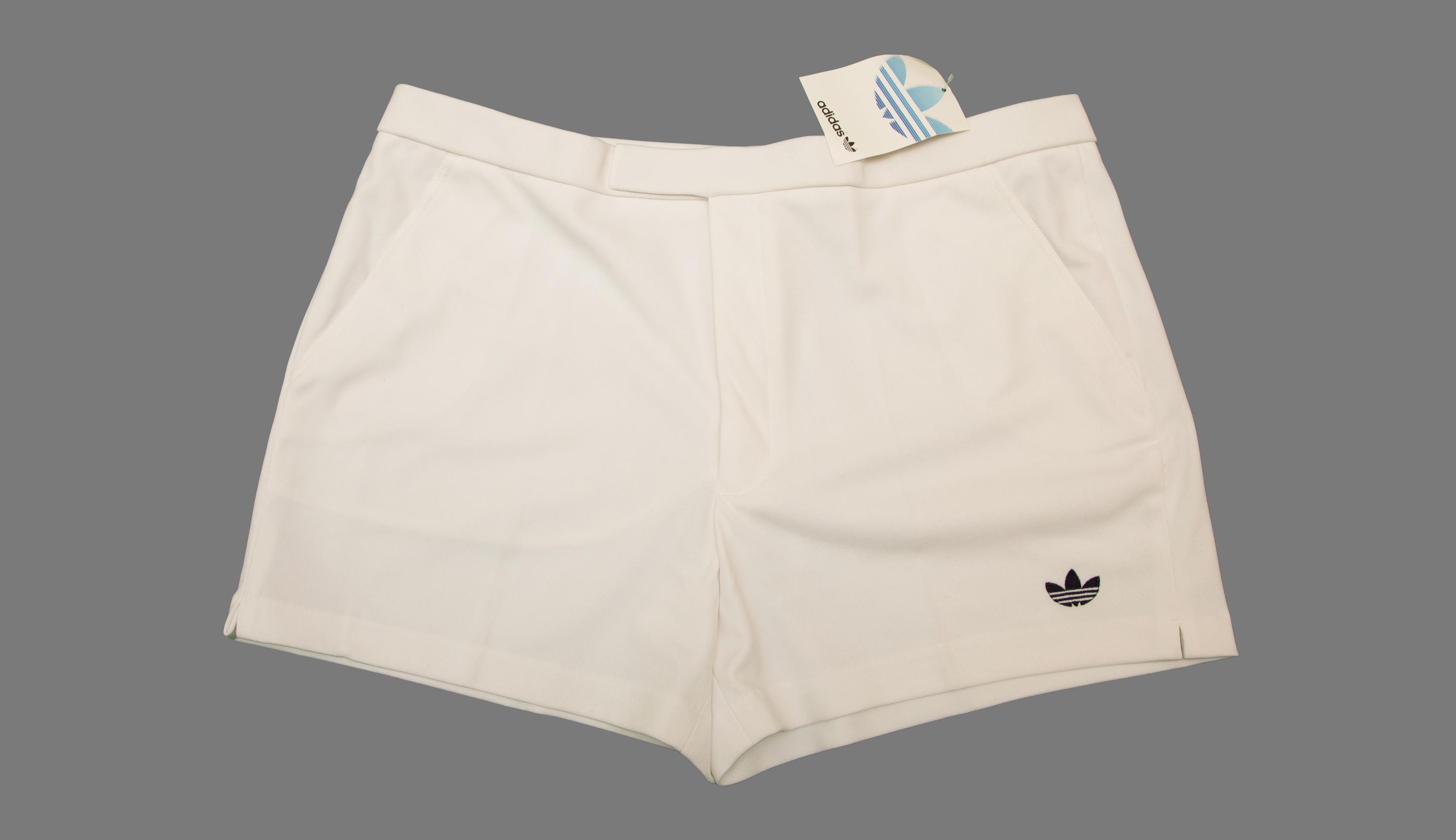 ヴィンテージ新品未使用デッドストックADIDASホワイトテニスショーツ 