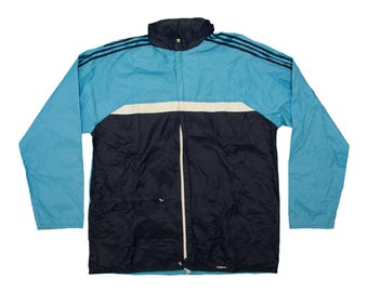 Vtg ADIDAS Originals Ventex 70's/80's Made in France Hooded