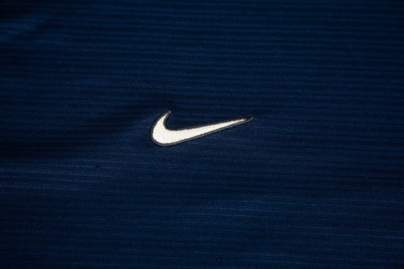 Vtg NIKE Y2K Soccer/football Template Blue Jersey Kit, Sz  display picture 2
