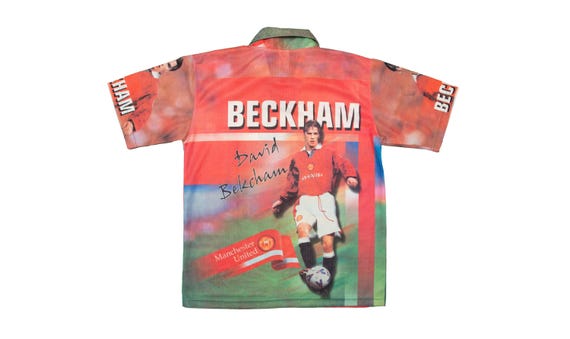 Vtg & Very Rare 90's DAVID BECKHAM Man Utd Football/soccer Legend
