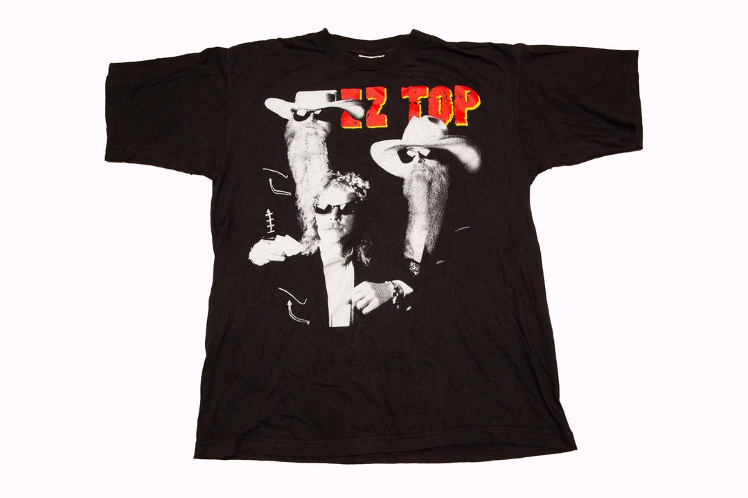 B'z ツアーTシャツ 1997 Vtg & Rare ZZ TOP 