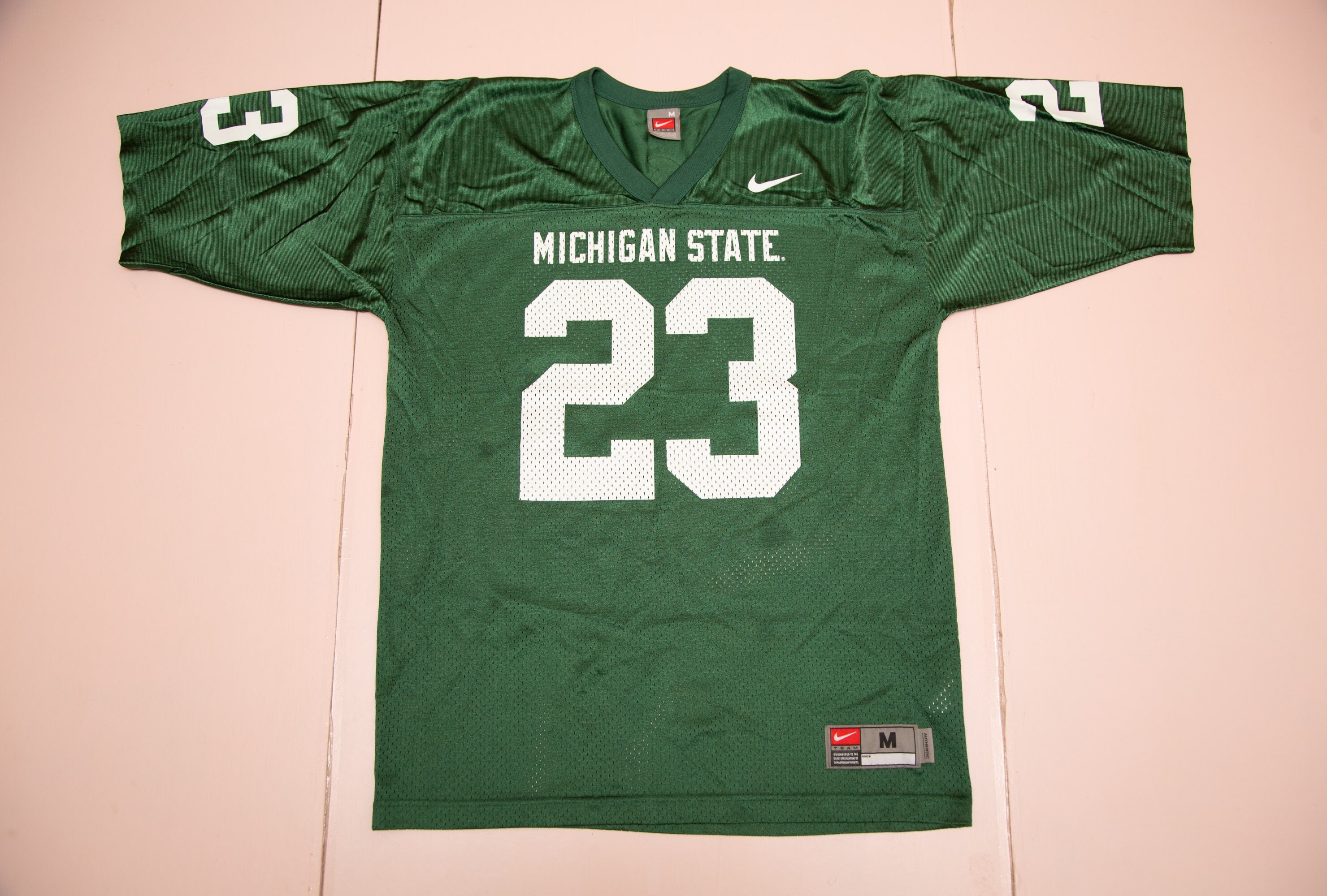 Nike Michigan State Spartans Replica Basketball Jersey - #23 - White