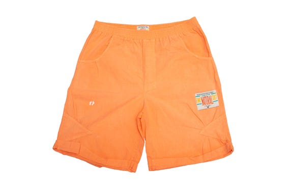 Vtg & Rare 80s HANG TEN Fine Natural Soft Original Peach Orange