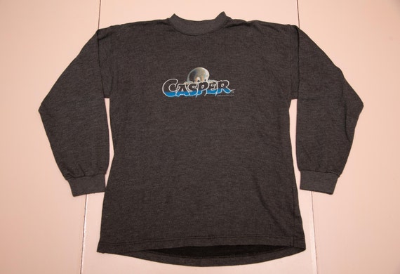 CASPER THE FRIENDLY GHOST Cartoon T-Shirt MENS LARGE NEW w/ TAG HALLOWEEN