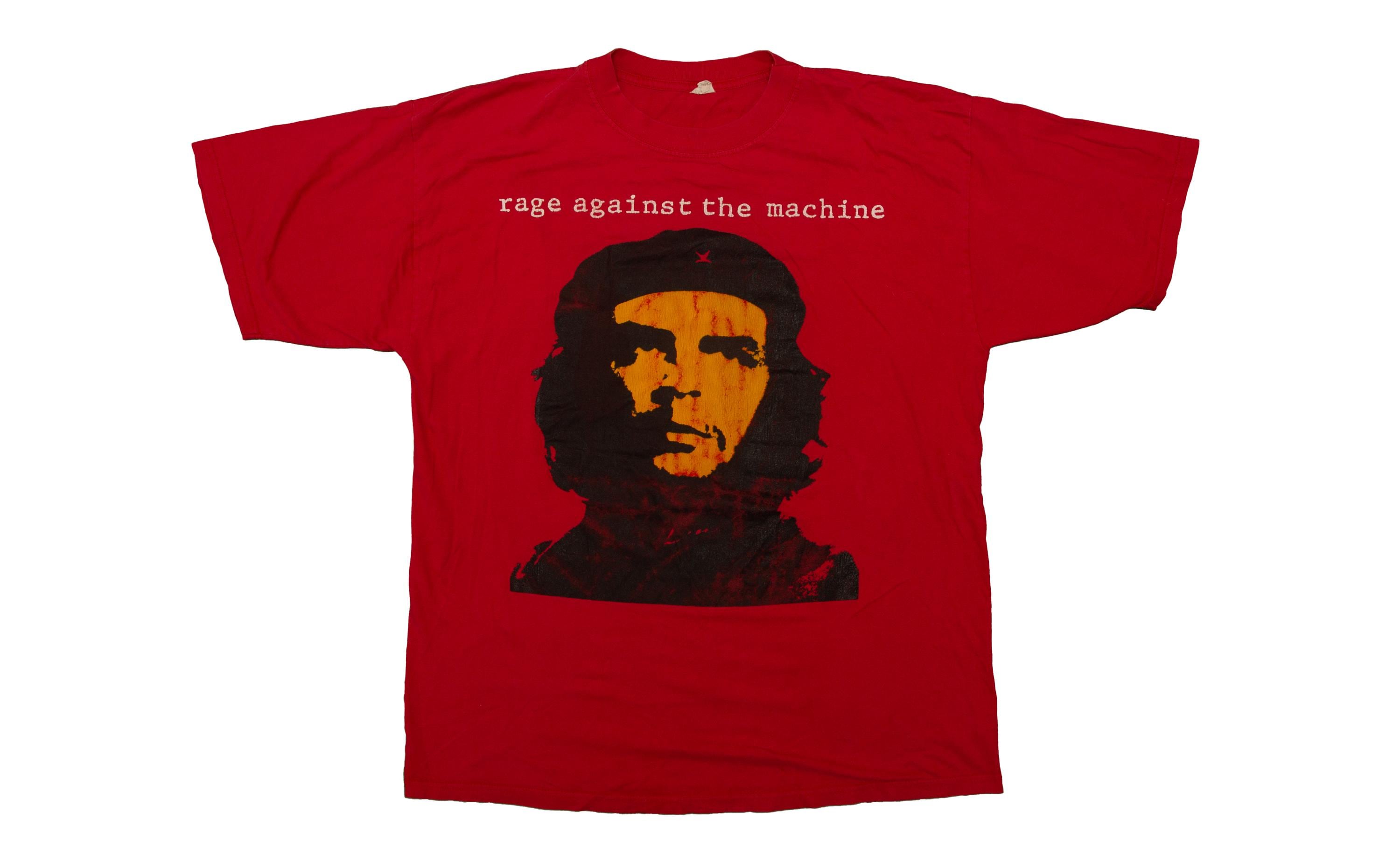 【希少・非売品】ZACK DE LA ROCHA(レイジ) T-SHIRTS New Zack de la Rocha Rage Against the Machine Shirt Yellow