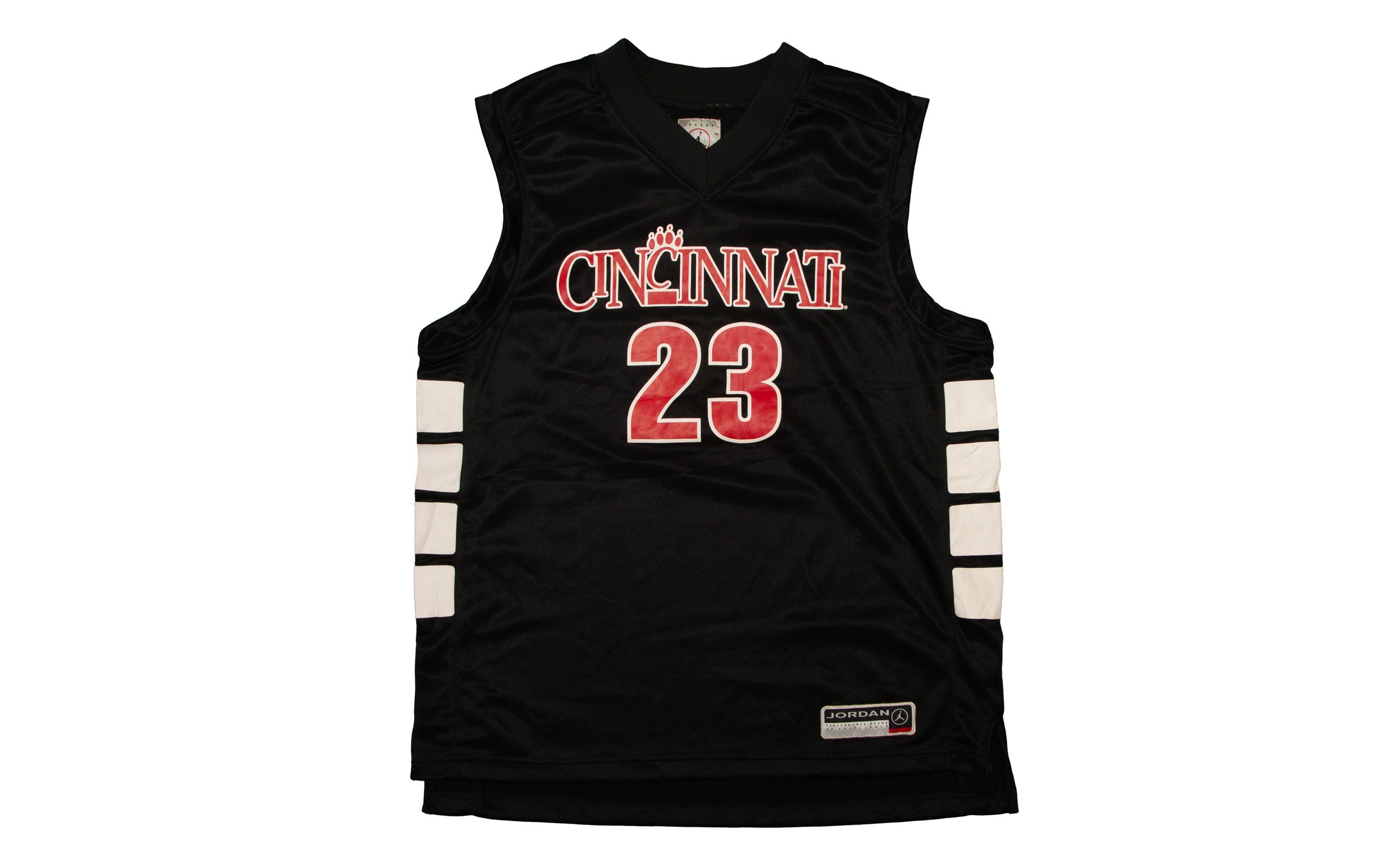 Basketball Cincinnati Jordan Jersey Vtg CINCINNATI Bearcats #23