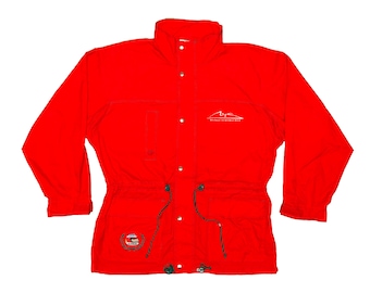 VTG Michael Schumacher Sportswear F1 Formel Eins rote Windjacke, Sz Fit Herren L / X-Large