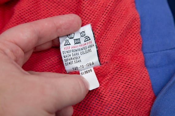 Vtg PUMA Multi Function blue pullover anorak jack… - image 9