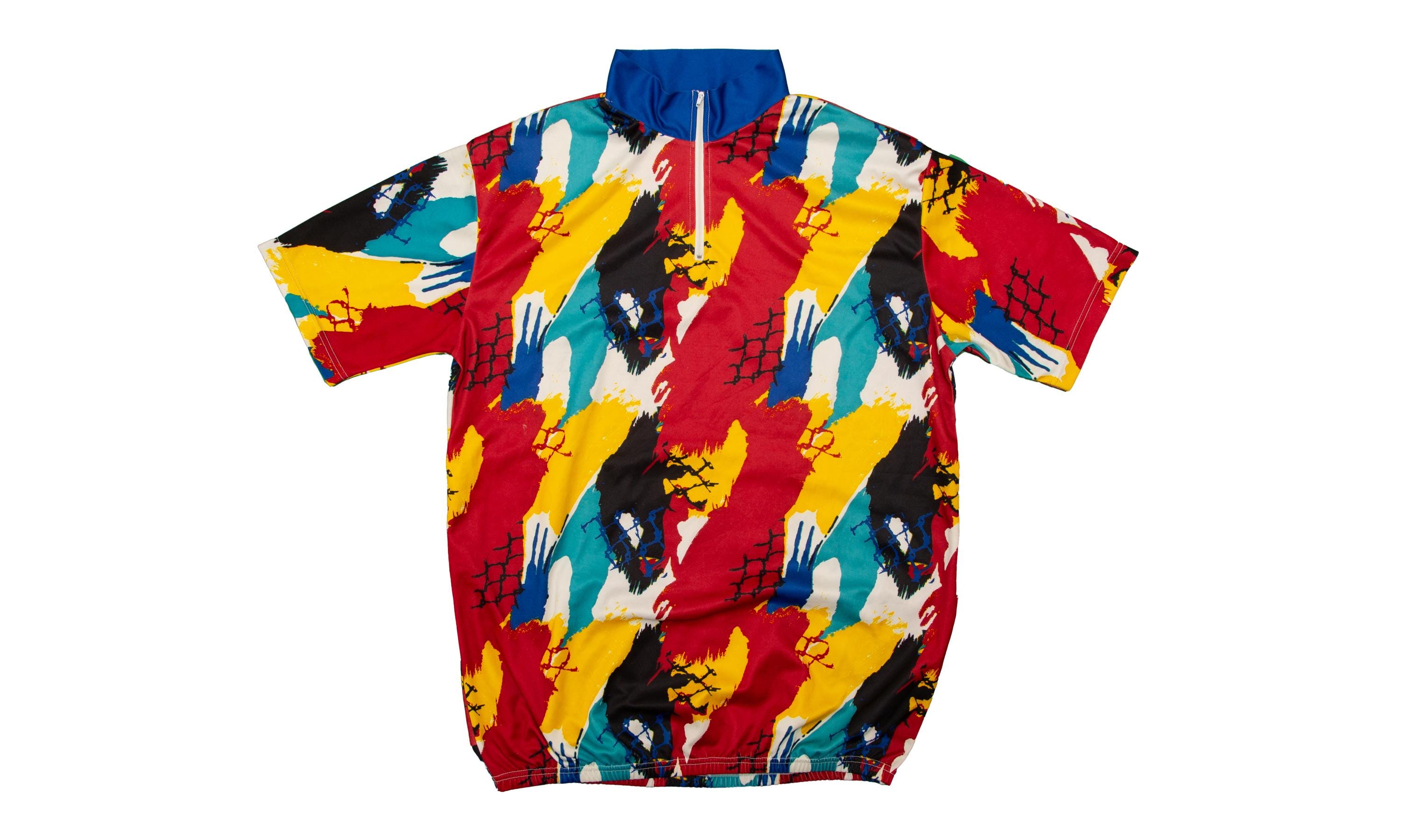 Maillot Cycliste Vintage Descente Tour De France Années 90 - Taille L