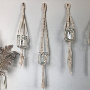 Macrame Flower Light