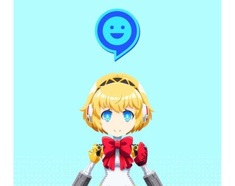 Aigis, Persona 3 Reload, P3Reload, P3 Reload, robot, cute, videogames, P3R