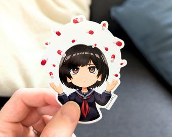 SilentHillf, Silent Hill f, SilentHill, Silent Hill, Hinako, SilentHillSticker, Silent Hill sticker, Silent Hill Hinako, SilentHillFHinako