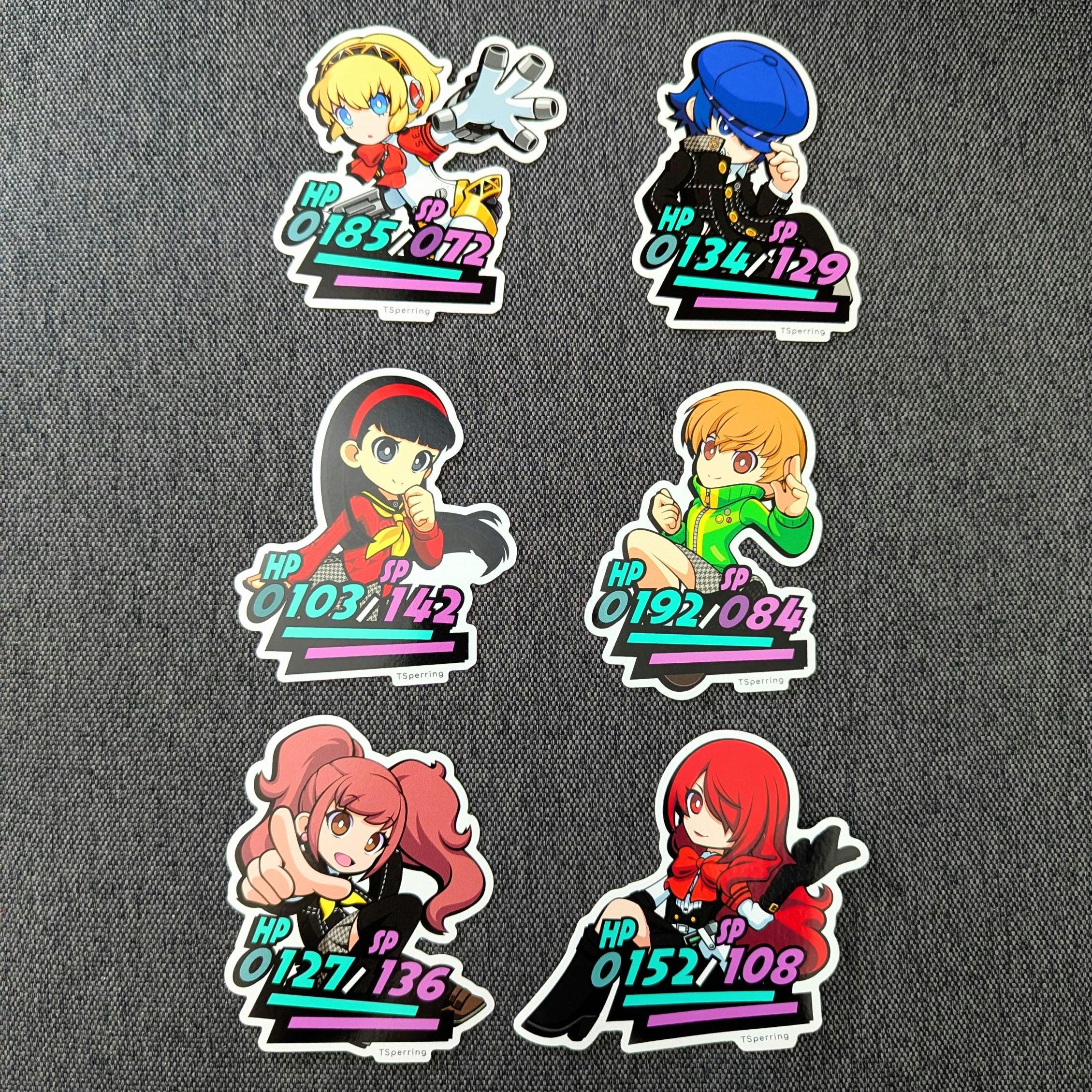 P3, P4, Persona3, Persona 3, Persona4, Persona 4, P3 Sticker, P4 ...