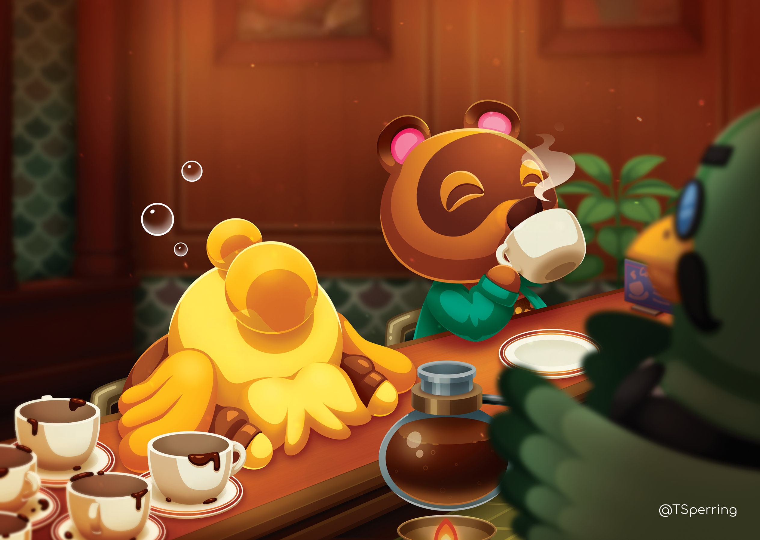 animal crossing, There Might Be Coffee