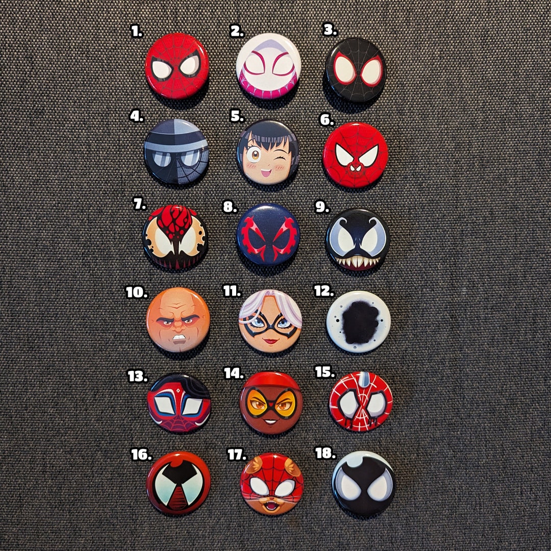 Mix and Match Badges - Spider-verse, Badge, Brand New Day, Spider