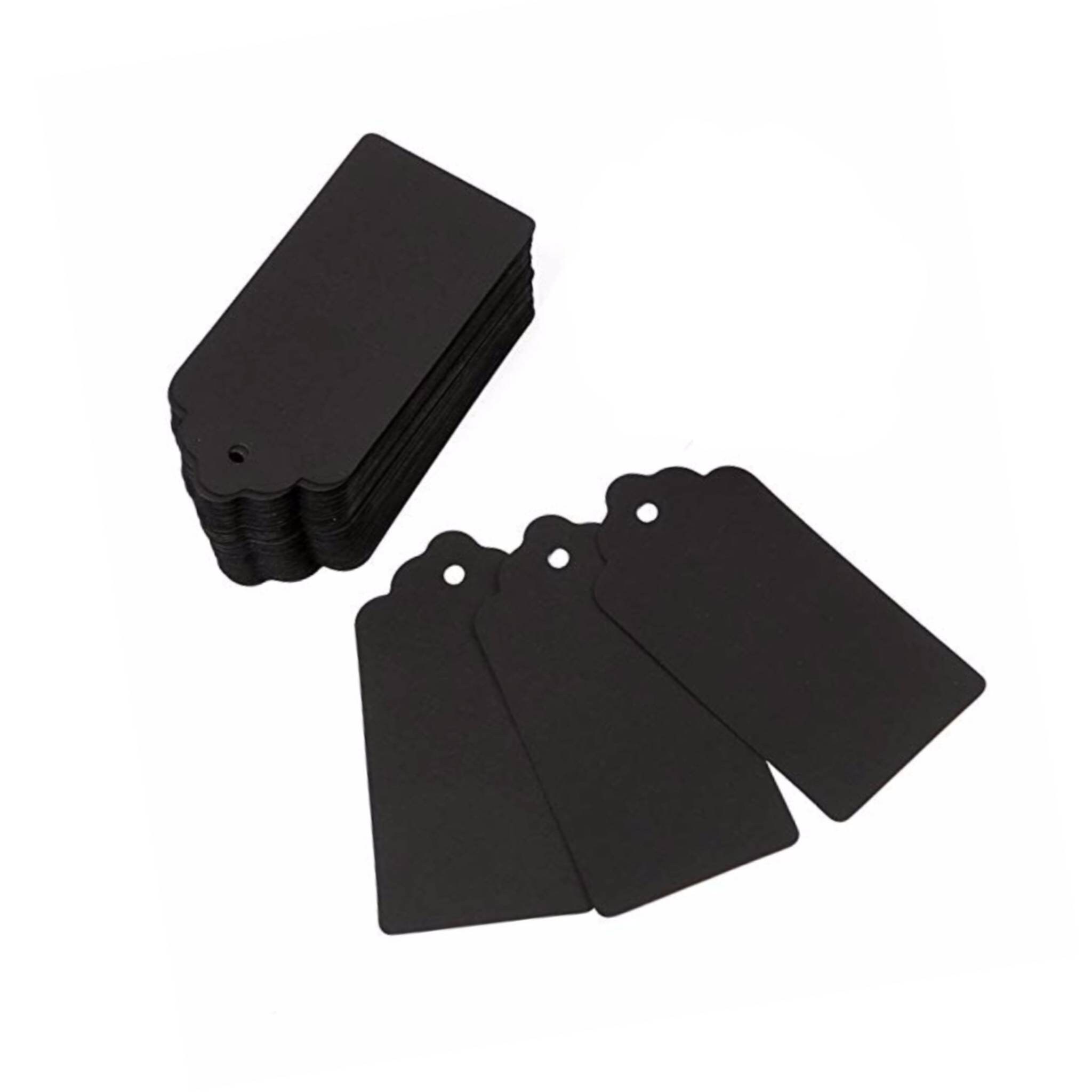 100pcs Black Cardstock Large Paper Tags 2x4 Hang Etsy