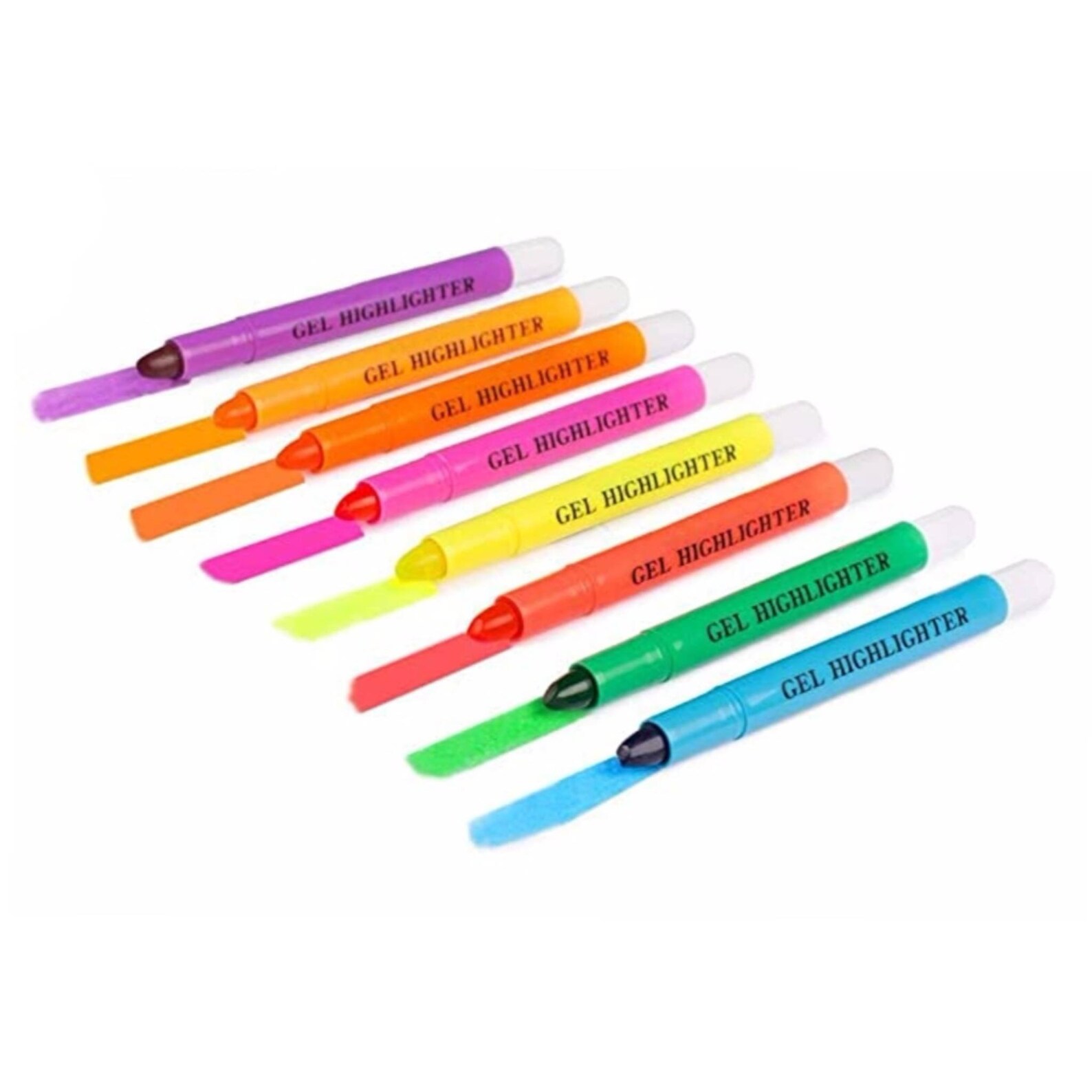 16pk Gel Highlighters Crayon Pens 8 Colors Church Bible Etsy