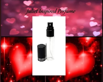 Juliet Inspired Perfume – Romantic Floral Chocolate Scent, Handmade Artisan Fragrance, Sweet Feminine Love Story Perfume