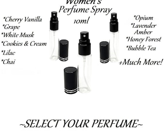 Perfume Spray ~SELECT~ Handmade Strong High Quality Long Lasting Perfume for Women, 10ml