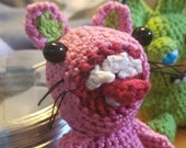 Succubus demon Cat- crochet plush Amigurumi
