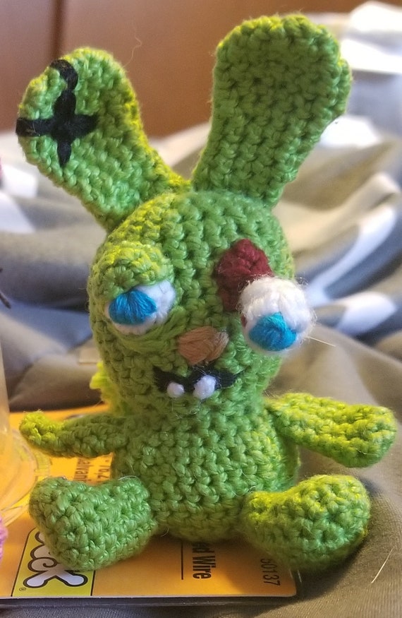 zombie bunny plush