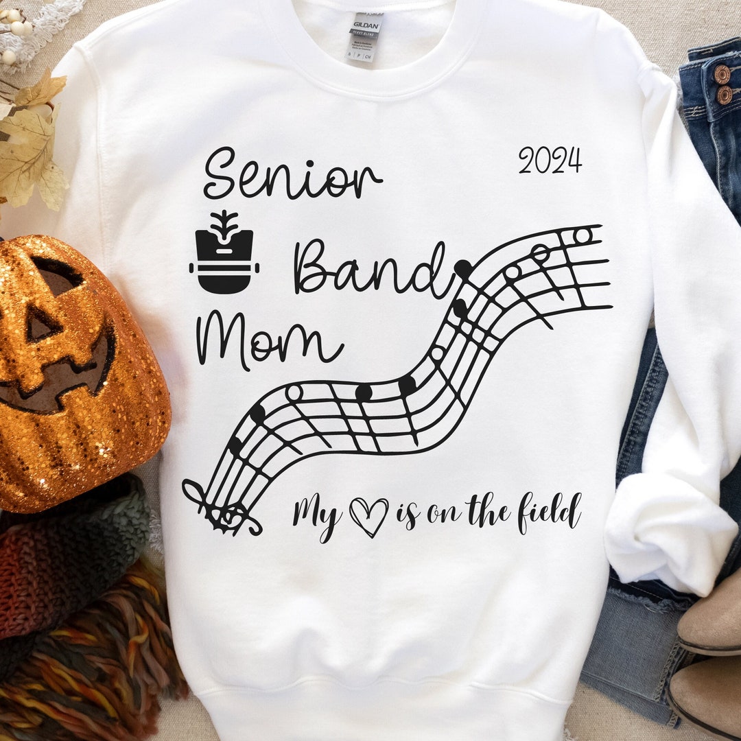Senior Band Mom PNG, Senior Band Mom Svg, Senior Band Mom PDF