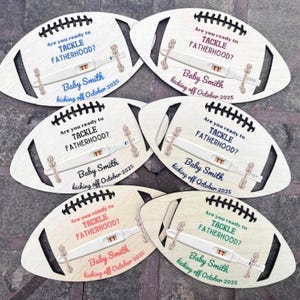 Pregnancy reveal to husband, reveal dad to be, football gift dad, pregnancy announcement daddy, you&#39;re going to be a dad, hello daddy, padre