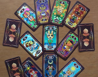 ACNH Themed Full Tarot Deck 78 Cards