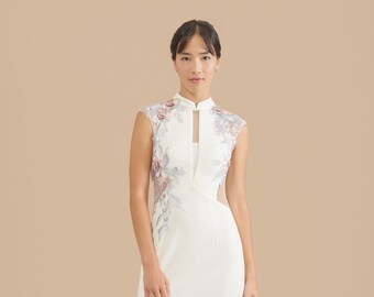 Qipao Wedding Dress Etsy