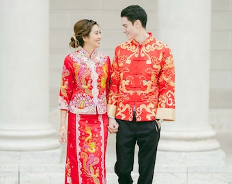 chinese wedding gown