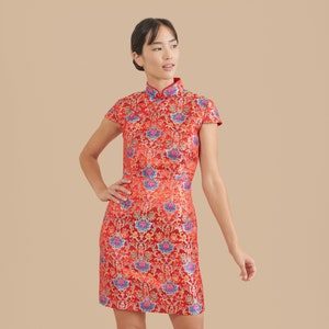qipao dress red