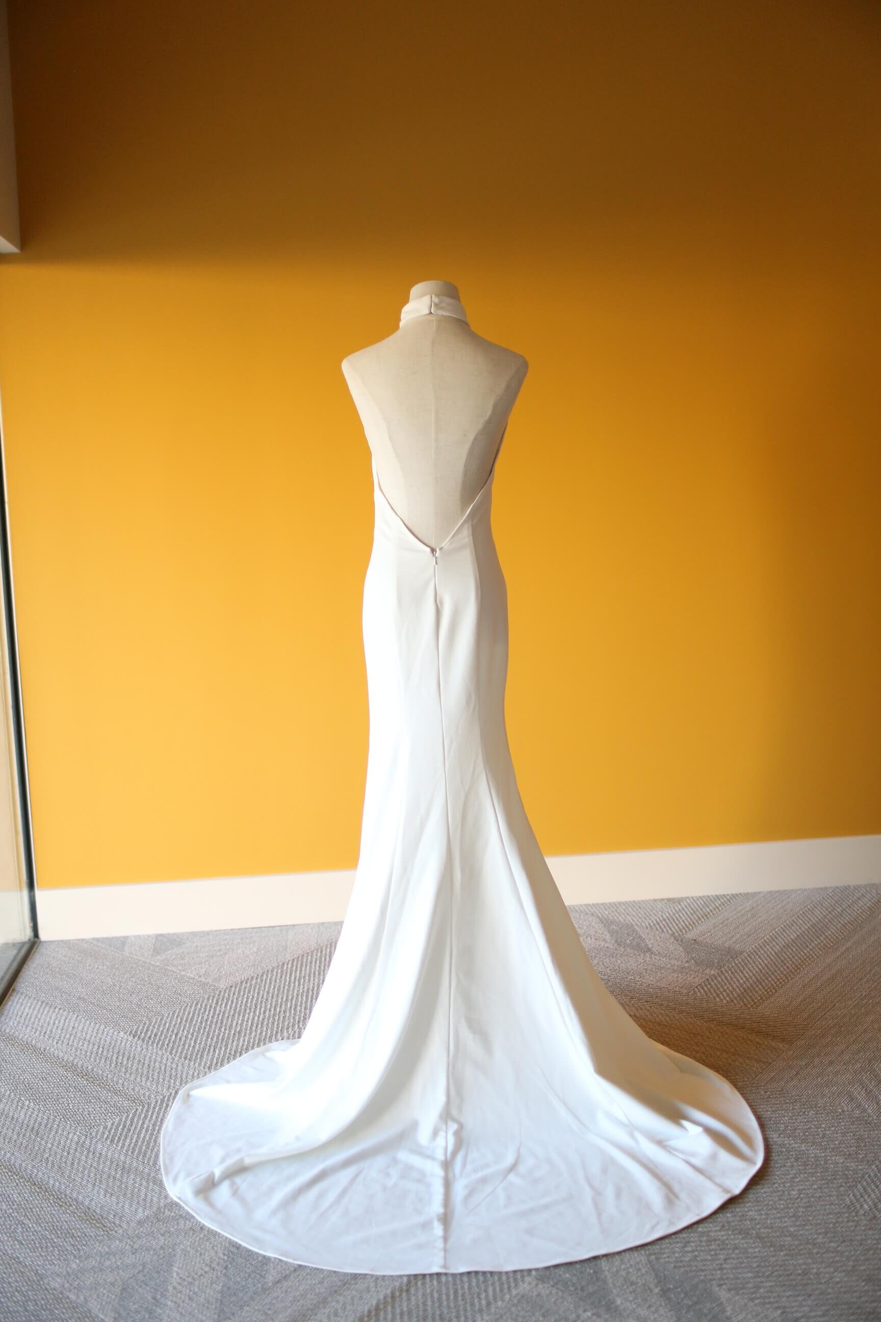 Modern Chinese Wedding Dress | Custom Gold Cheongsam | Traditional Qipao | White Cheongsam Dress | Chinese Bridal Dress | Tea Ceremony Dress