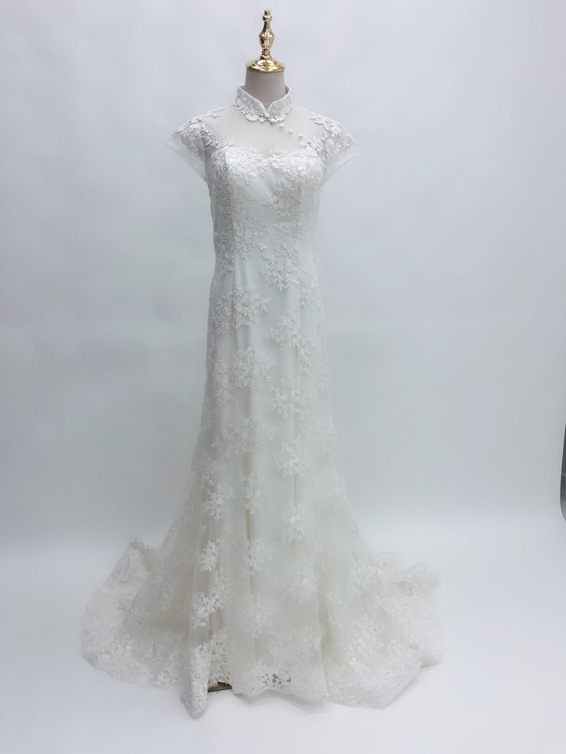 Custom Cheongsam Modern Chinese Wedding Dress Traditional - Etsy