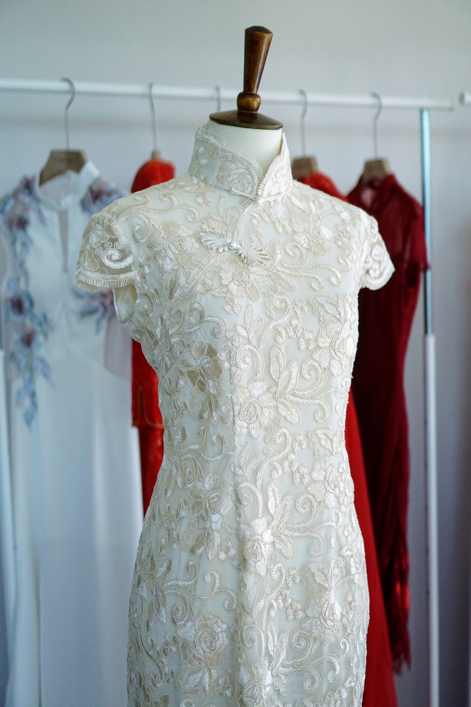 Custom Cheongsam Modern Chinese Wedding Dress Traditional | Etsy