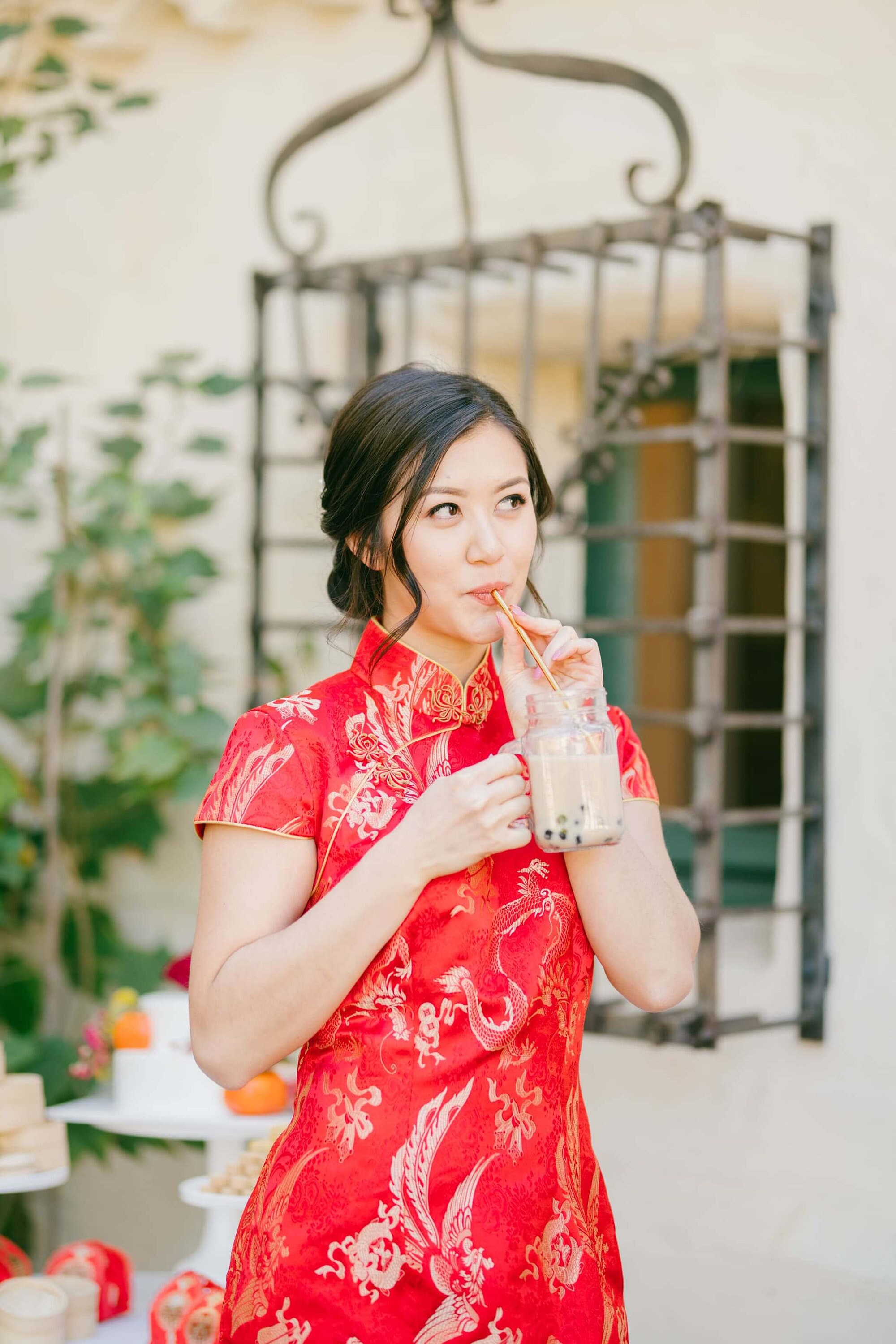 Chinese Wedding Dress | Traditional Red Wedding Cheongsam | Custom Qipao | Chinese Bridal Dress | Qipao Dress Tea Ceremony