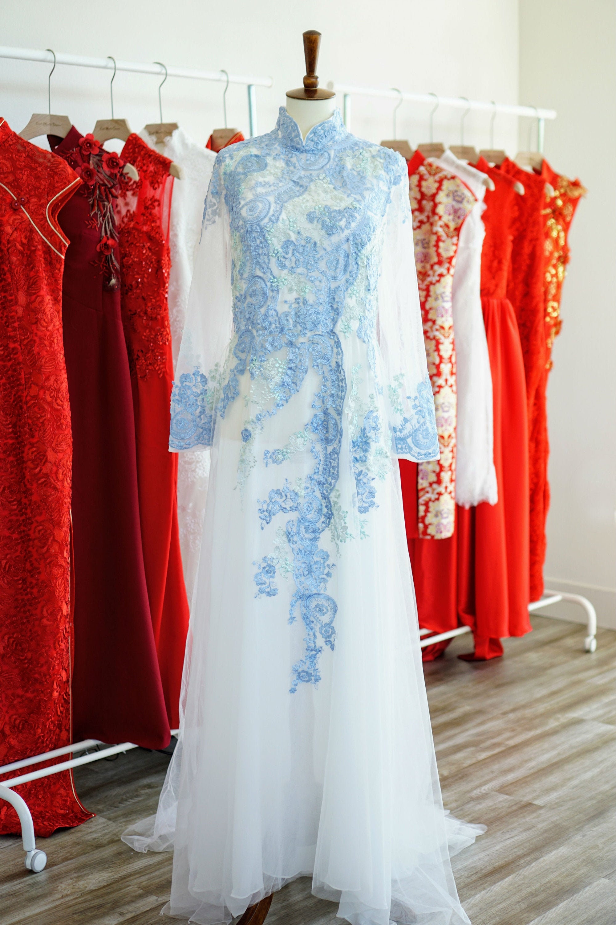 Wedding Ao Dai Bridal Ao Dai Modern ...