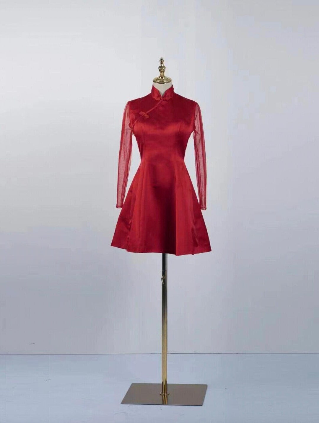 short red cheongsam dress Amazon.com: REDBMX Summer Short Cheongsam Dress Chinese Style Slim Vintage Vestido Qipao Dresses : Clothing, Shoes & Jewelry