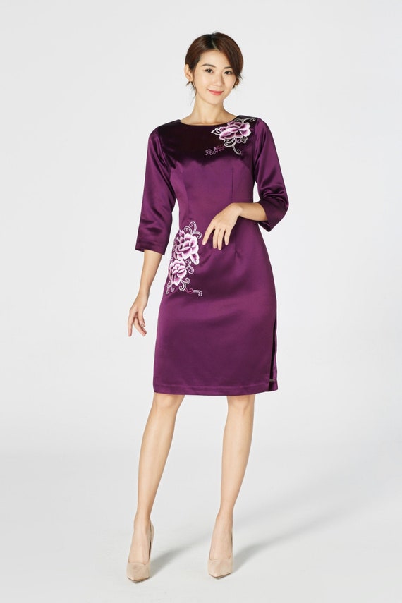 silk cheongsam
