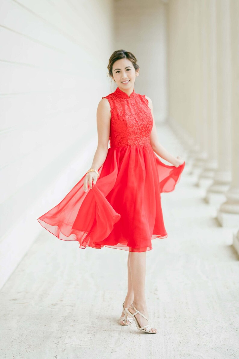 modernized qipao