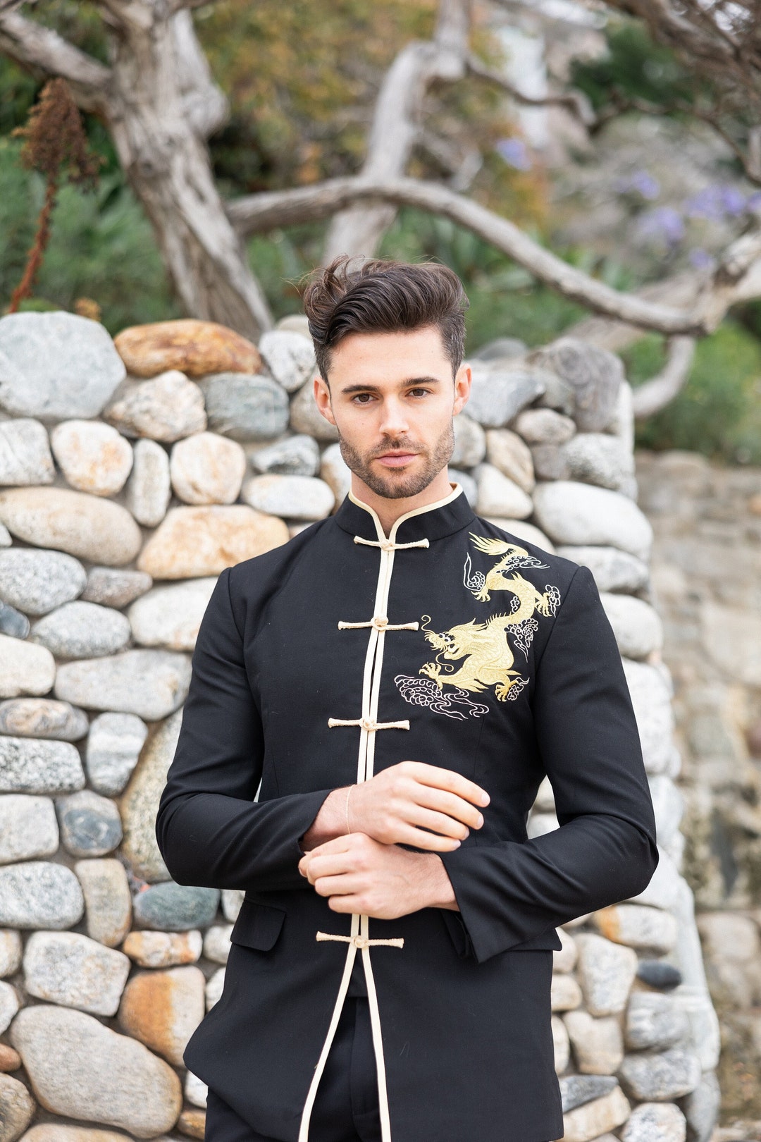 Tang Suit Jacket, Groom Jacket Chinese Wedding, Chinese